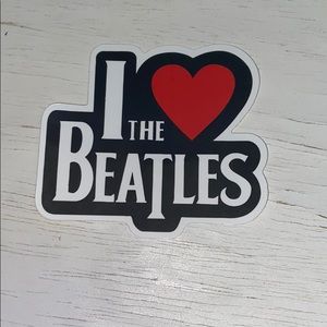 I ❤️ The Beatles Sticker